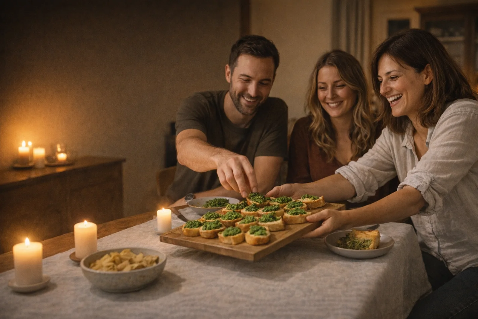 la cena con gli amici (16:9 + 9:16)